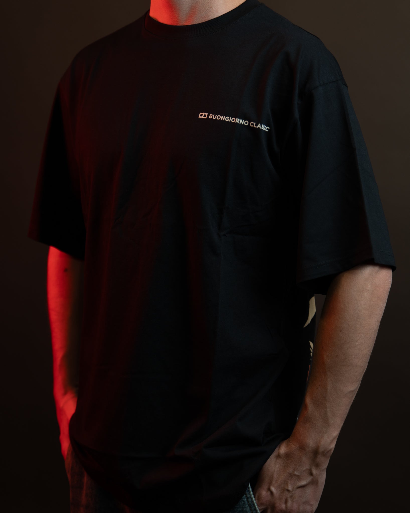Maglietta Oversize Nera