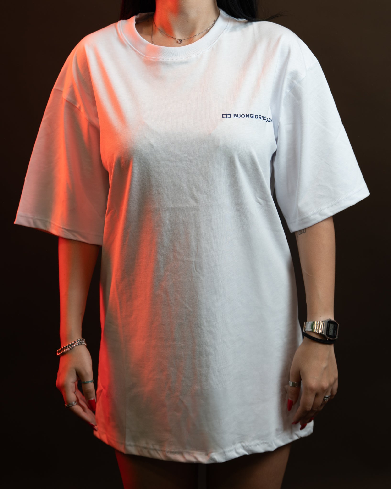 Maglietta Oversize Bianca